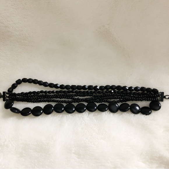 PREMIER DESIGNS Boho Black Multi-Strand Beaded Bracelet - Picture 5 of 12